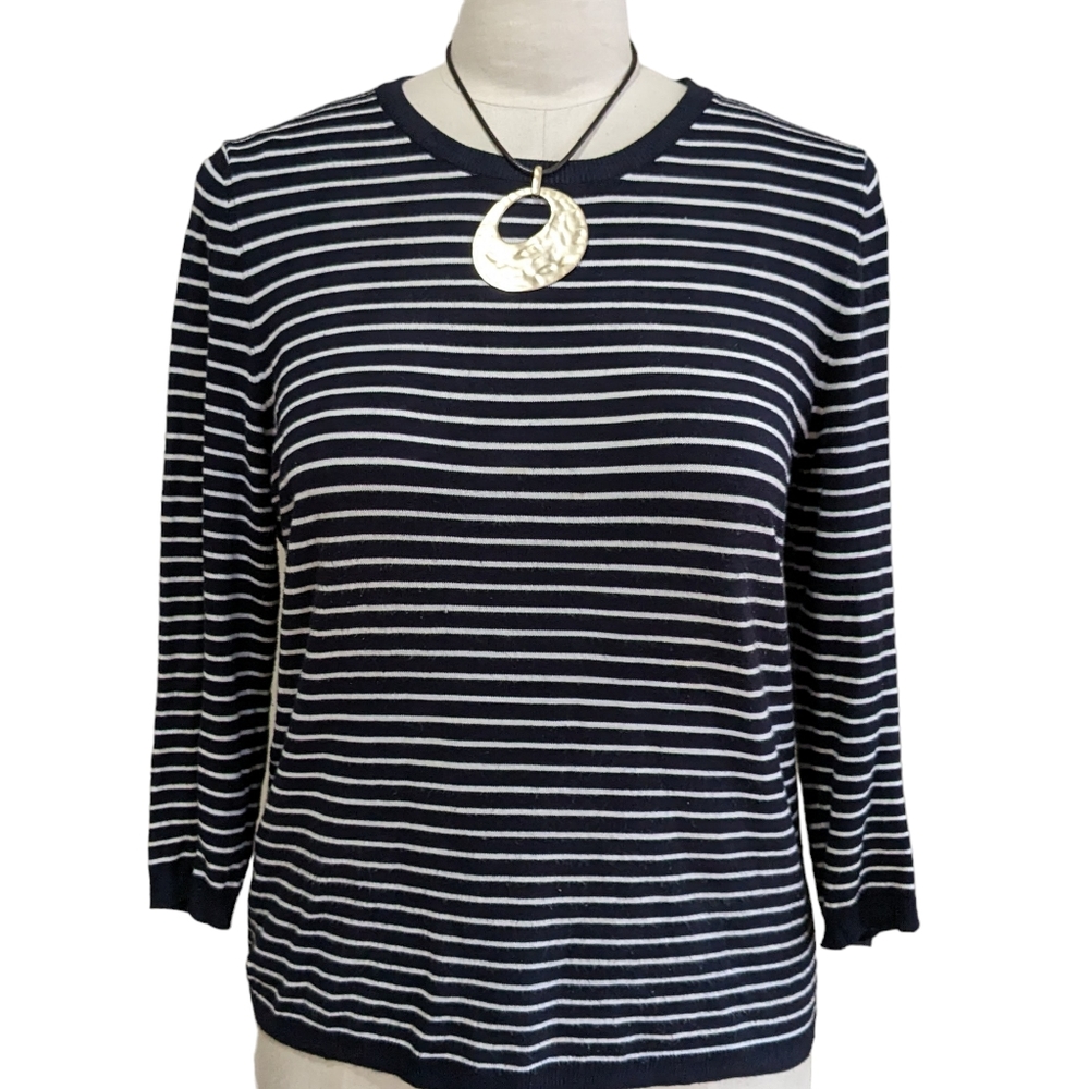 Philosophy Striped Sweater Size Large